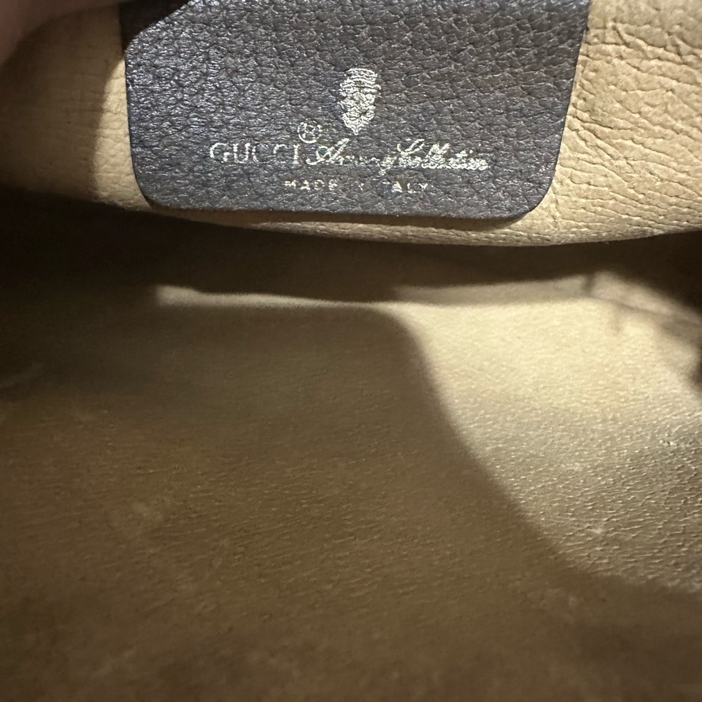 GUCCI❤️🌟97.01.037 VINTAGE GG BROWN CLUTCH⭐️ - Picture 8 of 9